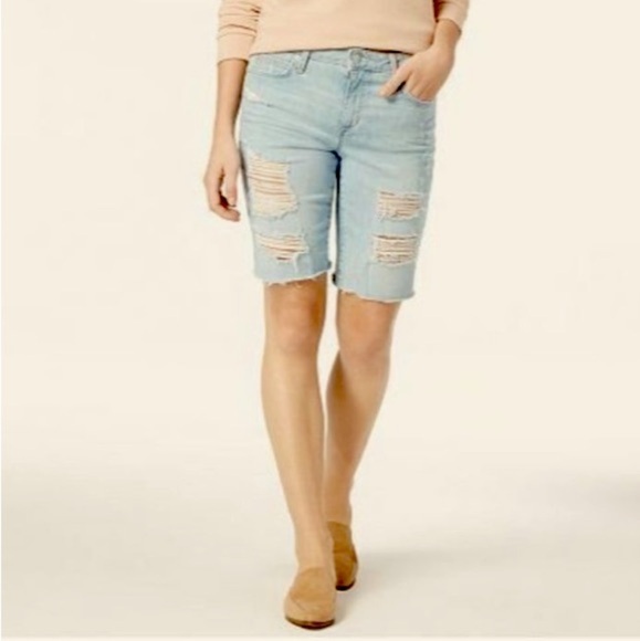 Joe's Jeans NWT The Finn Distressed Bermuda Collectors Edition Shorts Size 27 - Picture 5 of 14